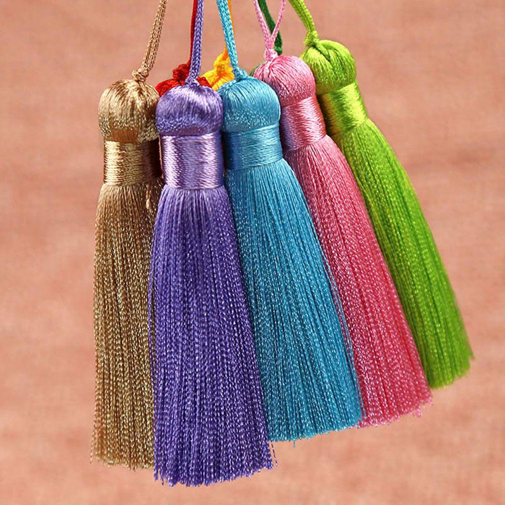 Crafts Key Chain Tassel Fringe Tassel Hanging Rope Silk Tassel Pendant Tassel Trim Accessories