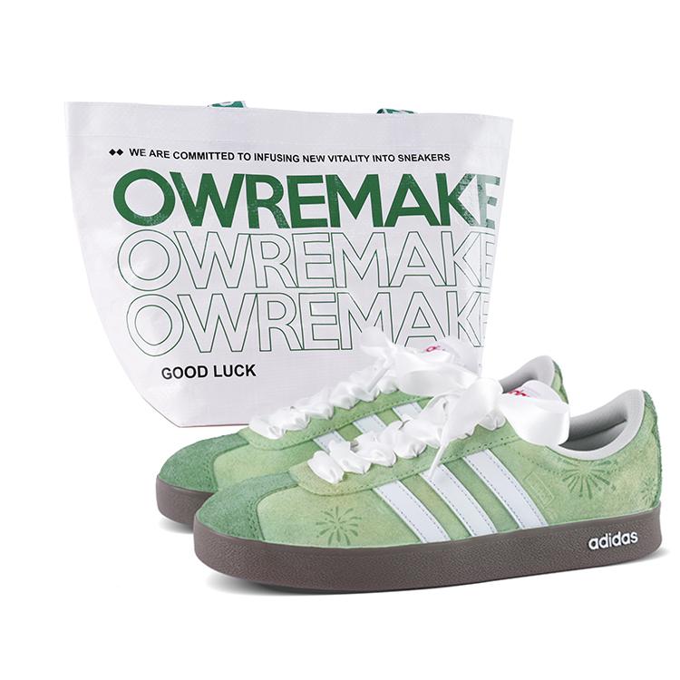 

Adidas VL COURT 2.0 Low top Skateboard Shoes Unisex Green White HQ1802(Team651-) 41⅓