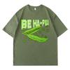 Vintage Tshirt Minimalist Tshirt Adult Unisex Oneck t shirt Be Ha Pea With Peas And Pods Hiphop For Unisex Tee shirt Everyday Tee