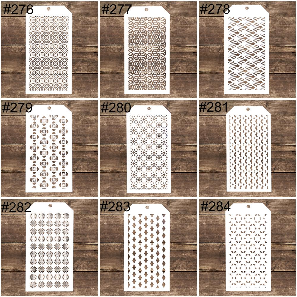 12*24 см DIY ремесло многослойные трафареты для росписи стен Скрапбукинг штамповки альбомы декоративное тиснение бумажные карты