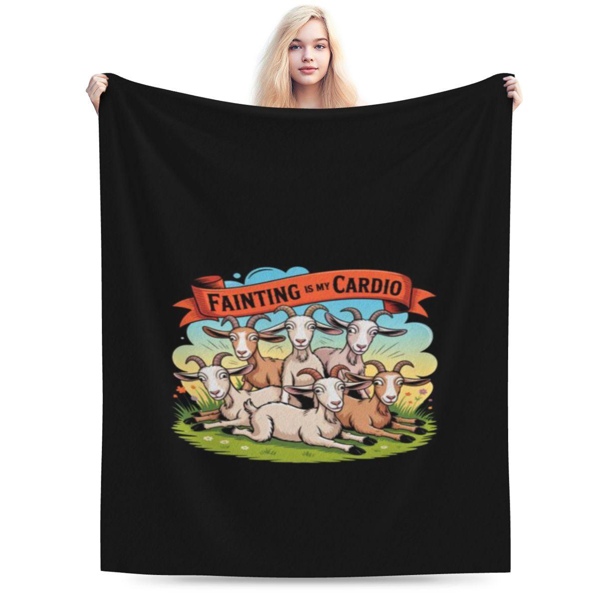 Fainting Goats Custom Warm Decorate Home An UltraSoft Micro Fleece Blanket 75x100cm 30x40in