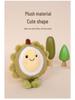 Cartoon Fruit Plush Beanbag Toy - Cute Mangosteen, Peach, Dragon Fruit, Persimmon Pendants - Ideal Gift for Women