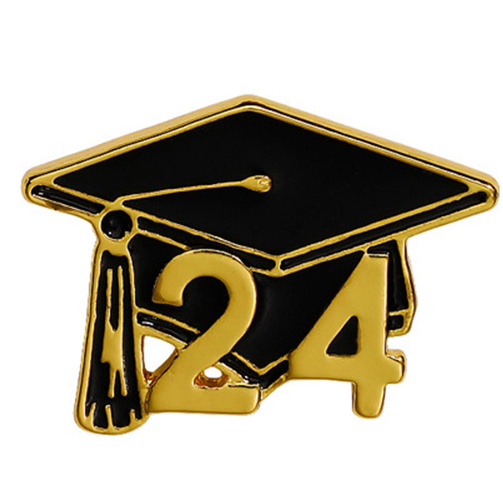 

Крепления для лацкана выпускной шляпы Изящная брошь на лацкан в форме выпускной шляпы Памятный предмет для выпускников 2024 года