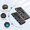 KVM Switcher HDTV-compatible 4K60Hz for Smooth Switching Between 2 Computers Sharing 1 Screen and USB3.0 Devices