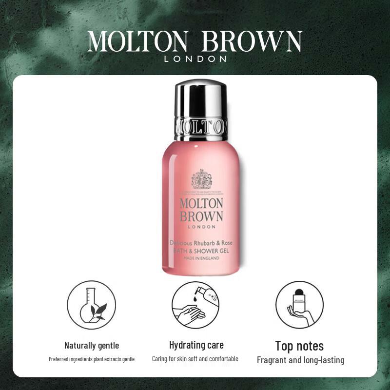 Molton Brown Rhubarb & Rose Bath & Shower Gel