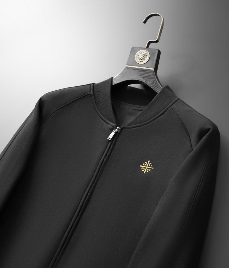 European-Style Men's Baseball Collar Jacket - Autumn/Winter 2026 Versatile Business Casual Pilot Jacket
