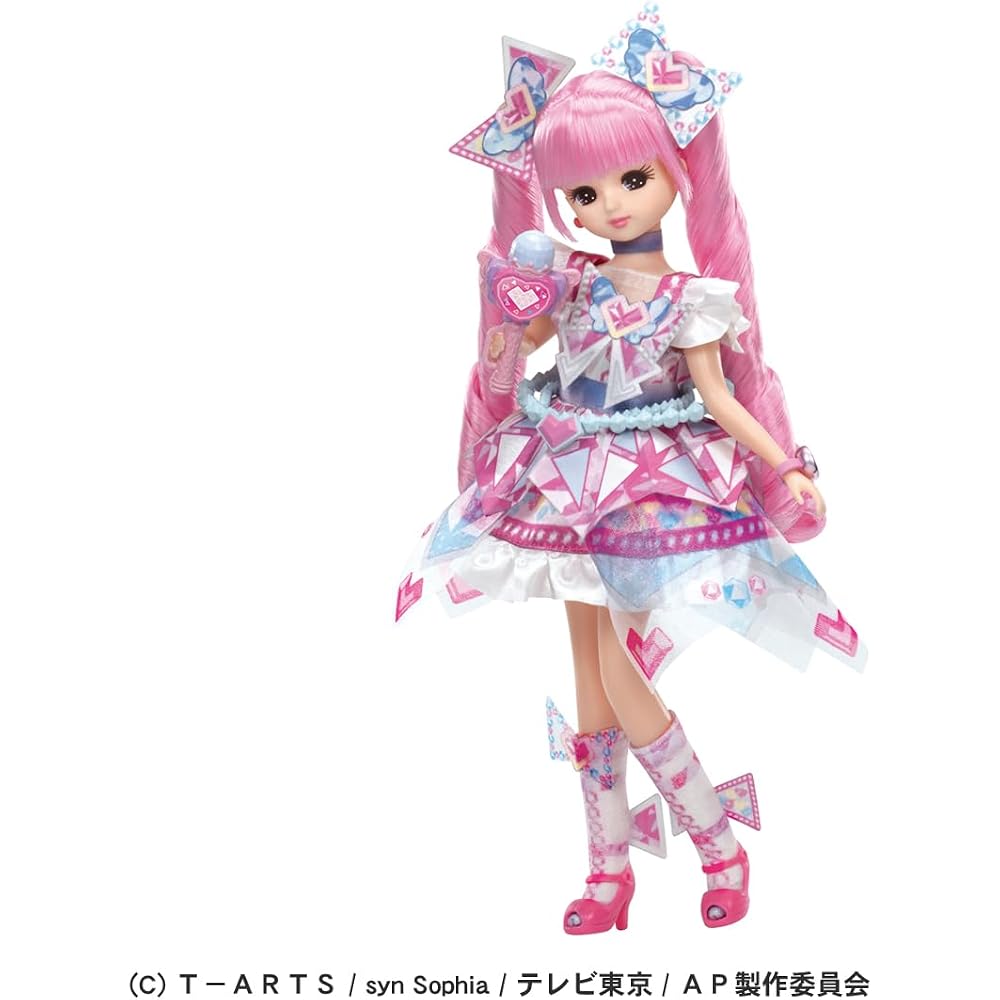 Takara Tomy Licca-chan Doll Secret I-Pri Himari X Licca-chan Dress Up Playhouse Toy 6 Years and Up