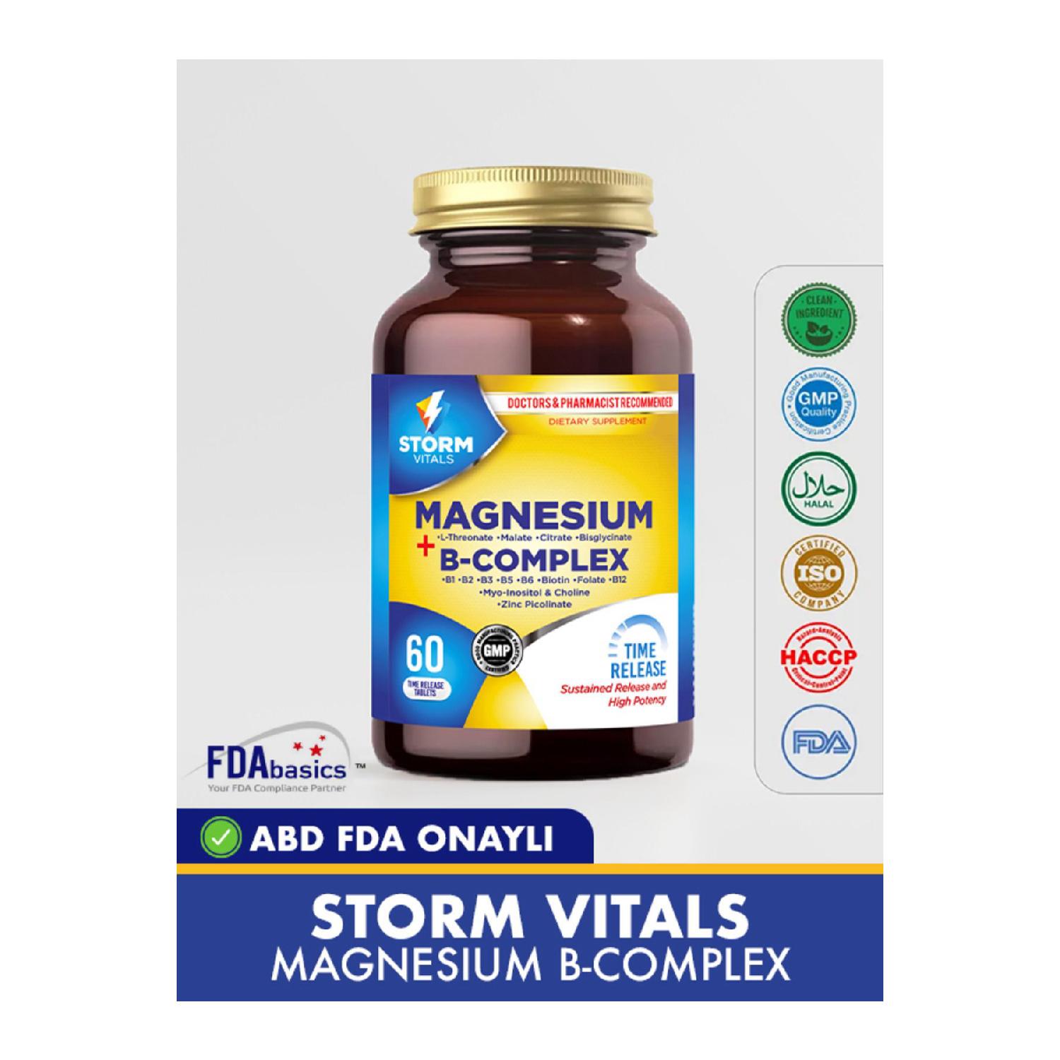 

Magnesium B-complex- Robust Muscles And Bones- 60 Tablets
