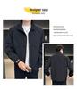 Men's Trendy Stand-Up Collar Workwear Jacket - Autumn Korean Style Casual Outerwear