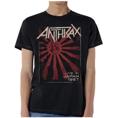 Anthrax ao Vivo no Japão '87 H3 Sportgear Merch Global Camiseta Unissex