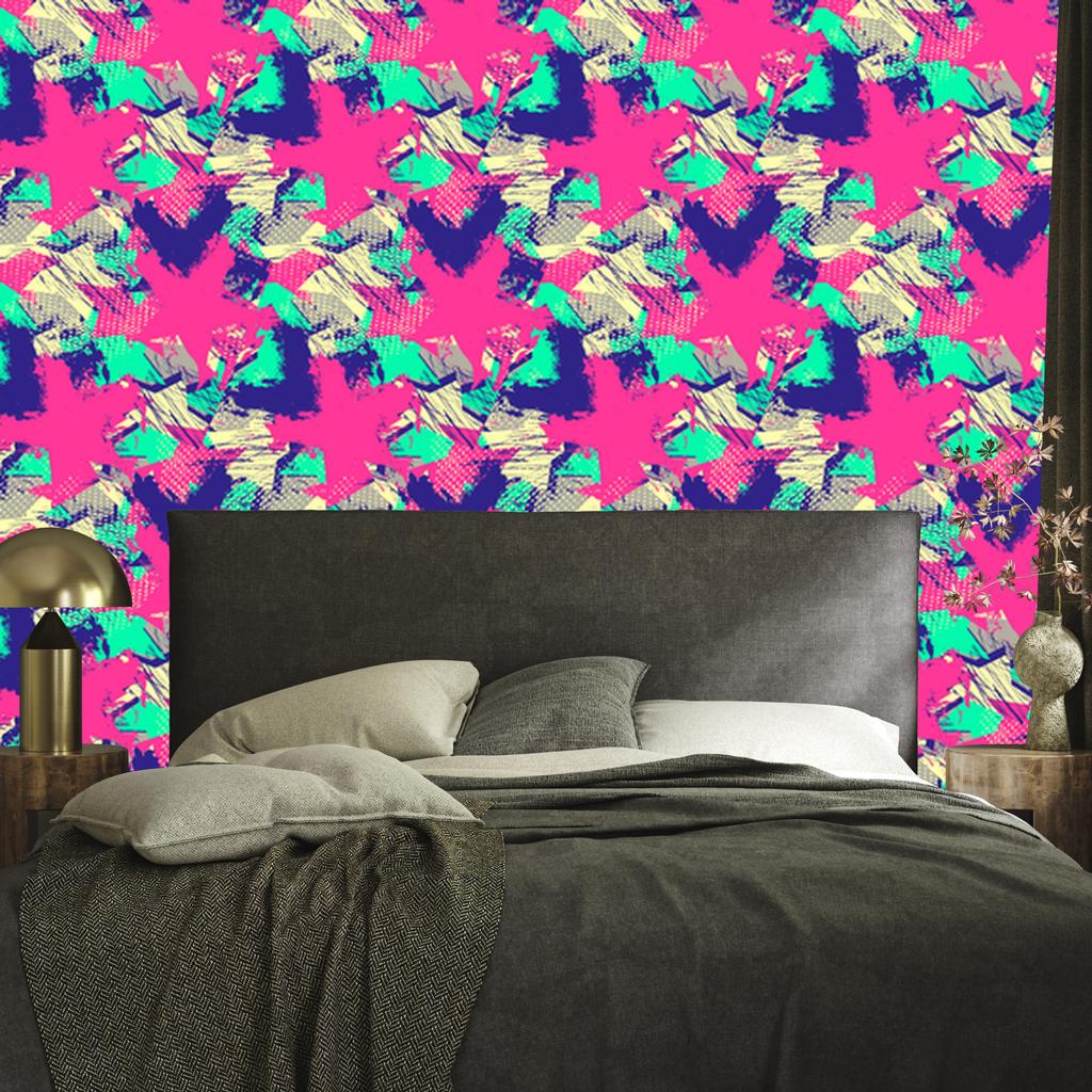 Graffiti wallpaper for living room and bedroom 50x1000