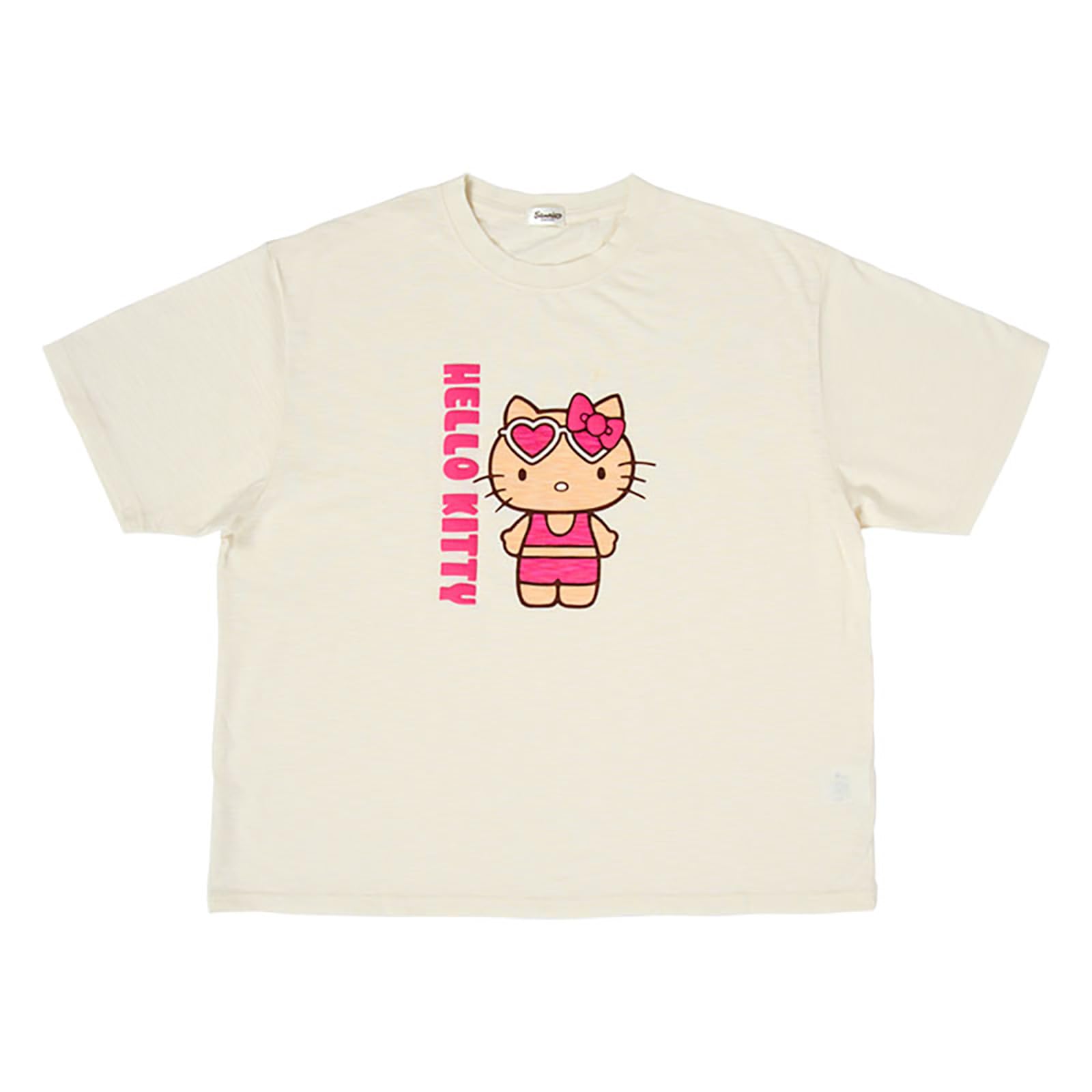 Sanrio Oversized Hello Kitty Ivory 824828 T-Shirt