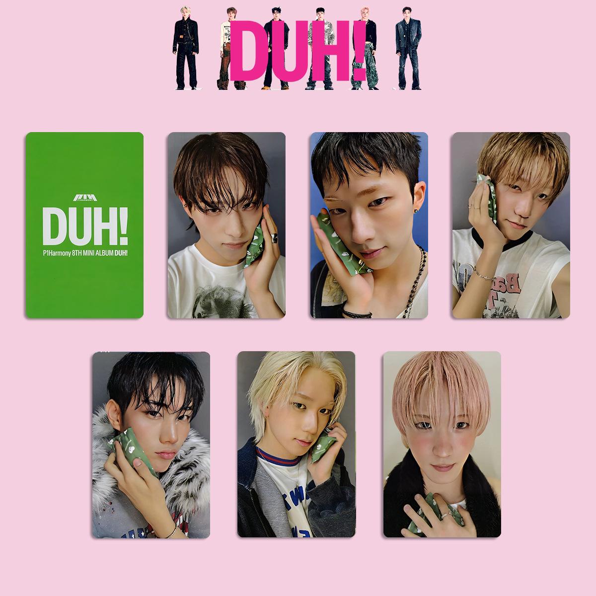 P1Harmony DUH Album: K4 WVS Special & Random Choi Ji Woong Photocards