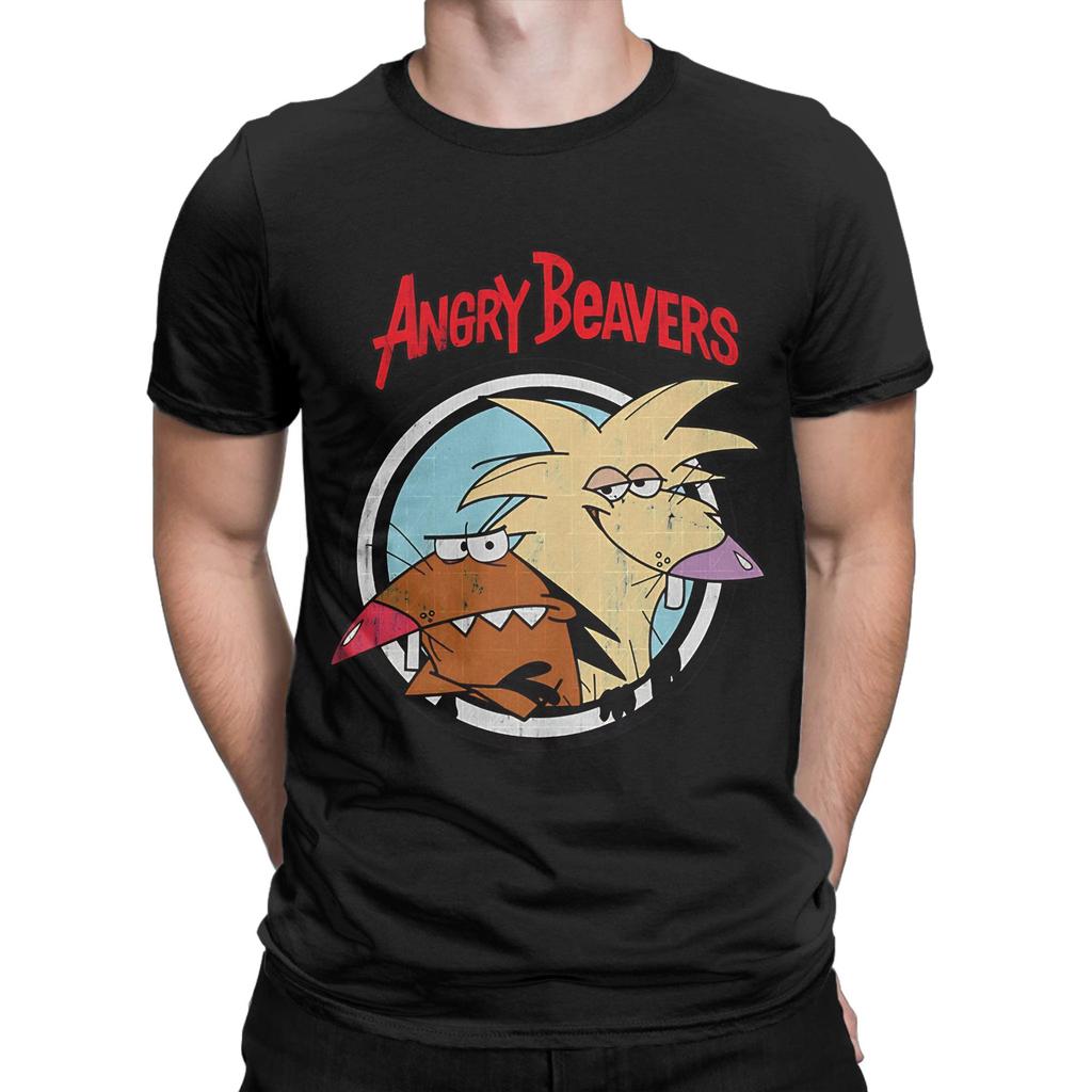 Angry Beavers Vintage Angry Beavers Novelty 100 Cotton Tshirt The Angry Beavers Tees Tops For Unisex