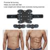 Bauchmuskel-Toner Fettverbrennung USB Wiederaufladbar Mehrstufiges Bauchtrainingsgerät für Workout mit 3 Stück Patch
