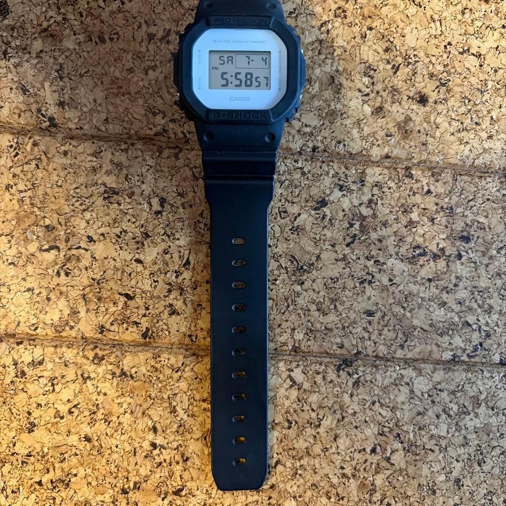 Used CASIO G-SHOCK DW-5600LCU Main Body