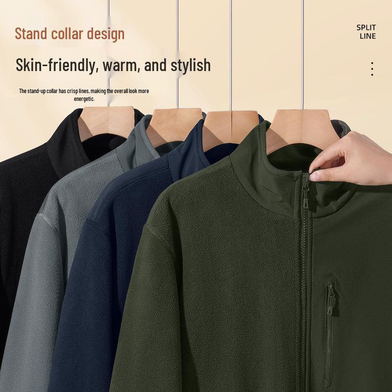 JEANSWEST LIFE Men's Winter Warm Fleece Jacket