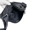 PRADA Triangle logo Shoulder Bag Nylon black Women Used