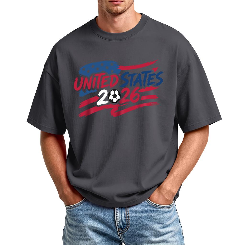 Men's Casual Short Sleeve Crew Neck T-Shirt Lightweight Comfortable Fit Printed Graphic Tee for Everyday Wear Sports and Leisure