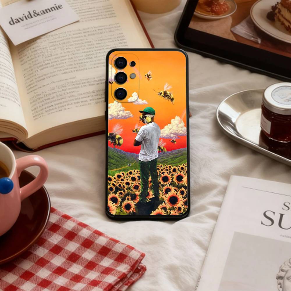 T-Tyler the C-Creator American Rapper Phone Case For Samsung S 25,24,23,22,30,21,10,9,Ultra,Plus,Lite,FE,4,5 G Soft Black Case