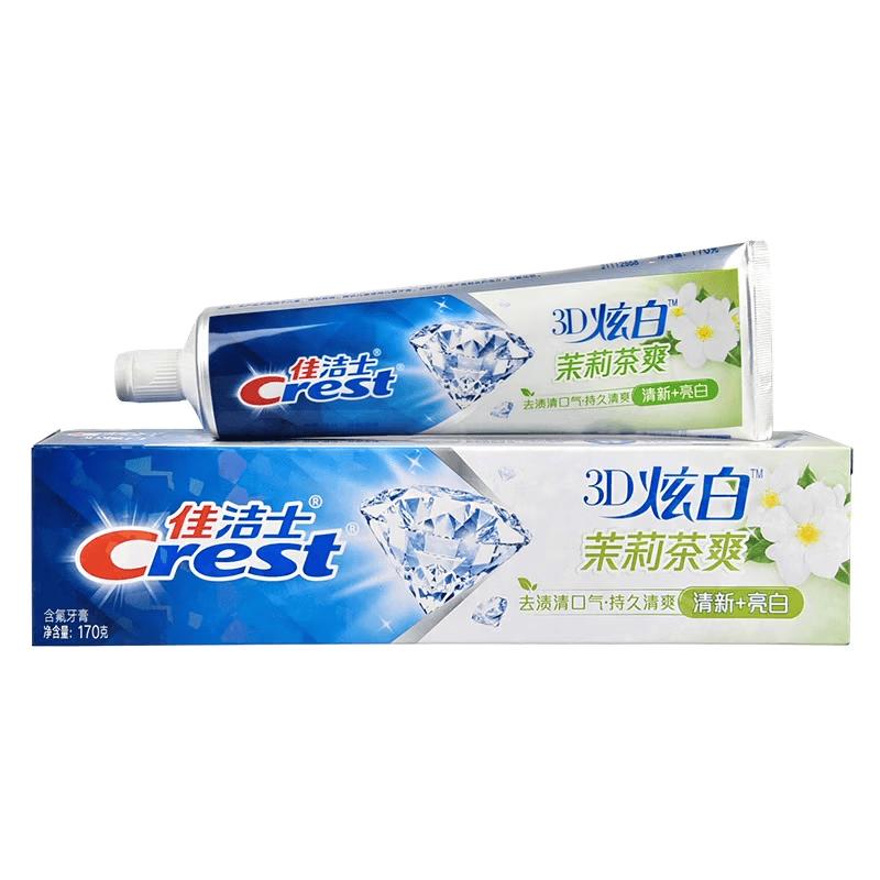 Crest Отбеливающая зубная паста со вкусом жасминового чая Fresh