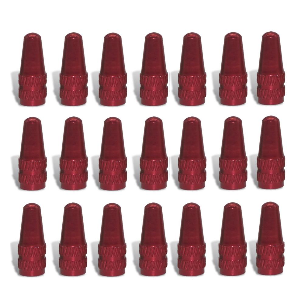 10 Pcs / Set Aluminum Alloy Road MTB Track Racing Bike Tube Tyre Bicycle Tire Wheel French Valve cap Presta AIR Valve Caps