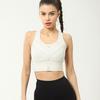 OEING Front-Zip Anti-Shock Sports Bra