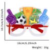 2026 USA Canada Mexico World Cup Cheer Props Football Theme Glasses Top 24 Fan Supplies Photo Glasses Frame