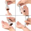 Dual-sided Hand Massager Bone-Shaped Acupressure Tool Ergonomic Roller Finger Massager  Hand