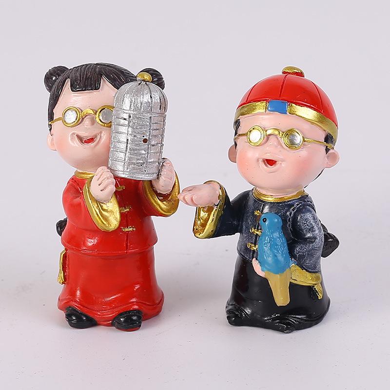 Harz Braut & Bräutigam Hochzeitsdekorationen - Chinesischer Stil Wohnkultur Ornamente