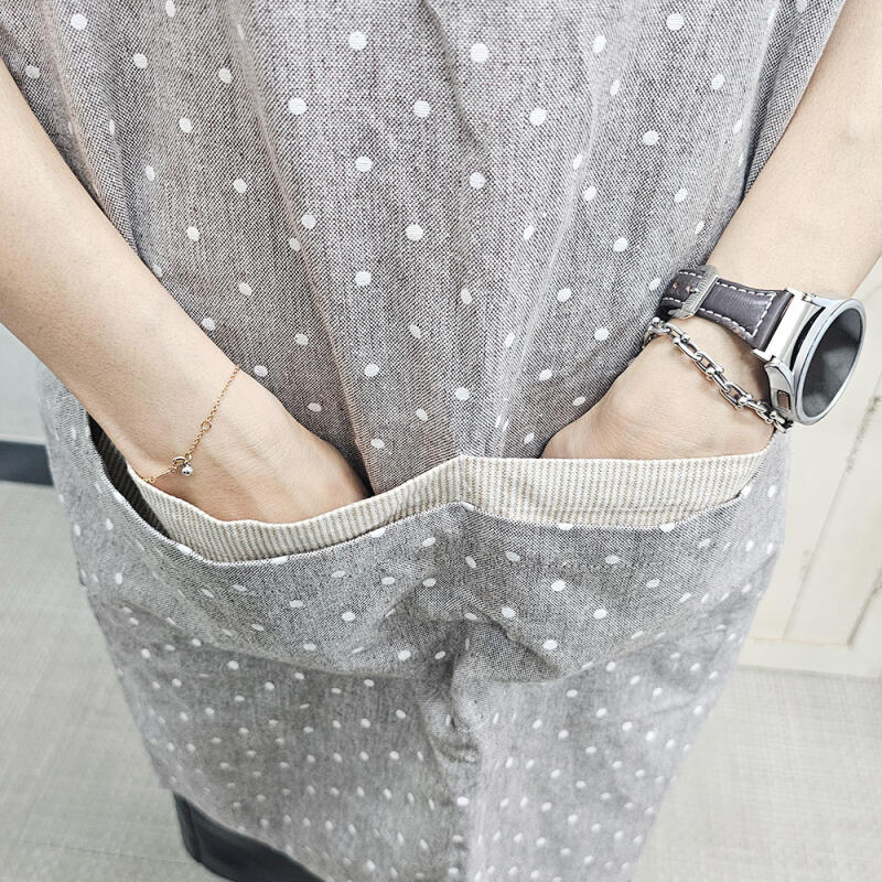 Natural Kitchen Dot Point Apron