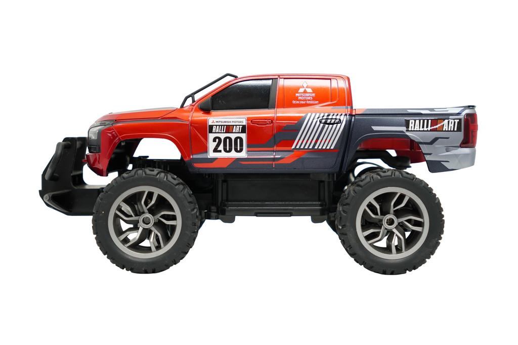 Happinet 1/20 Scale R/C Mitsubishi Triton Rally Car for Ages 6 and Up