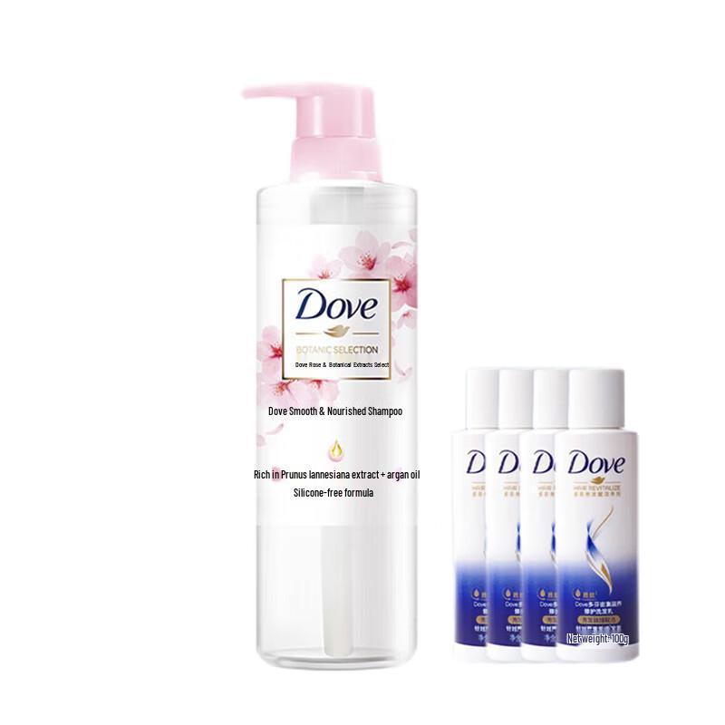 

Dove Botanical Smooth & Repair Shampoo Set