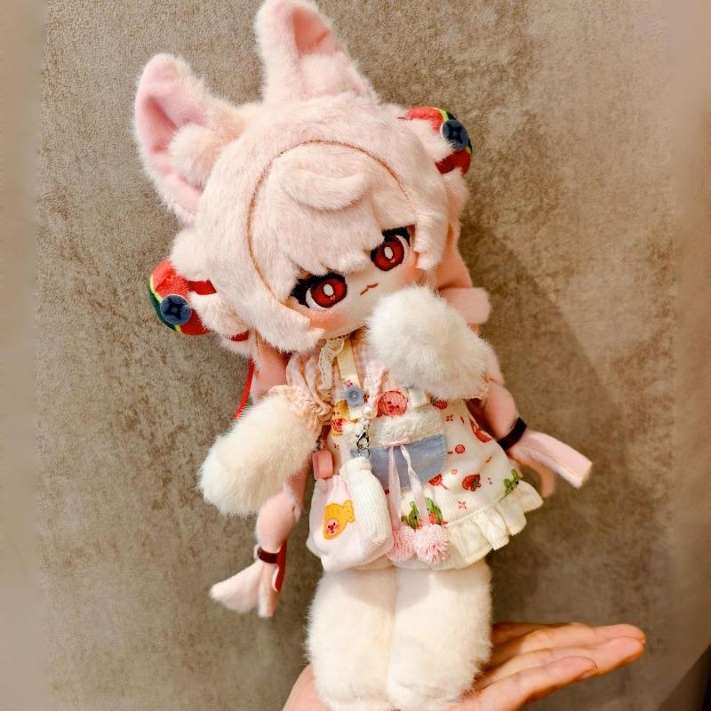 30cm Game Zenless Zone Zero Zhao Kawaii Cosplay Anime Cotton Doll Body Long Leg Cartoon Change Suit Soft Toy Figures Fans Gift