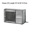 Aluminum Foil Dust Cover for Air Conditioner Protect Against Weather and Aging