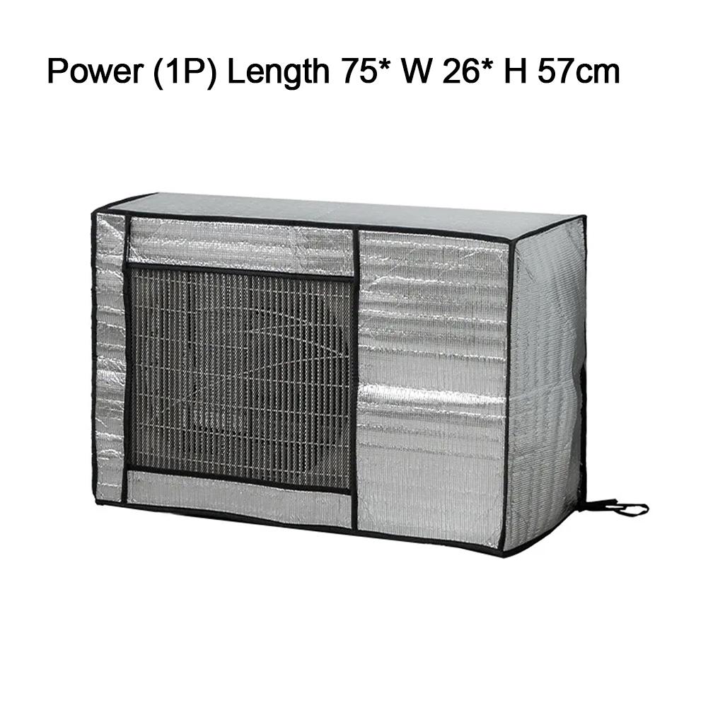 Aluminum Foil Dust Cover for Air Conditioner Protect Against Weather and Aging