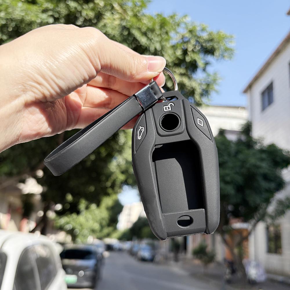 Keychain Protection For Bmw 5 6 7 Series 540I G30 G31 G32 X3 G01 X4 G02 X5 G05 X6 X7 G07 Silicone Key Case Cover Shell