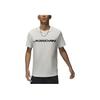 Jordan MVP Logo Soft Comfortable Short Sleeve T-Shirt Men Tops Sail-White Black FZ1976-133