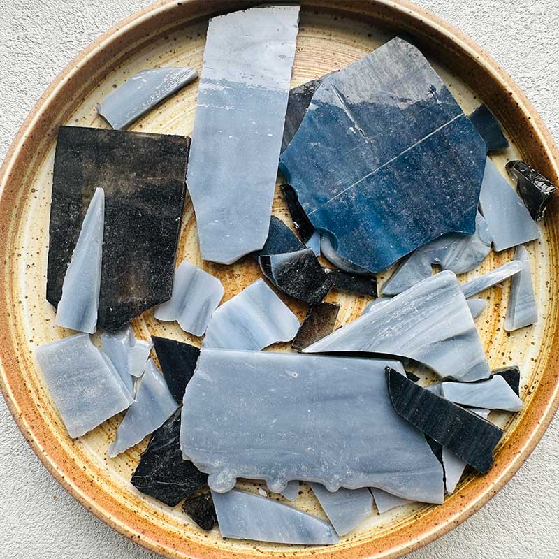 100g/Lot Mozaikové dlaždice Vitráž Mozaika DIY Ručně vyráběný Podtácek Mozaiková Skládačka Výroba Umění Nástěnné Dekorace Potřeby Barva arte 917