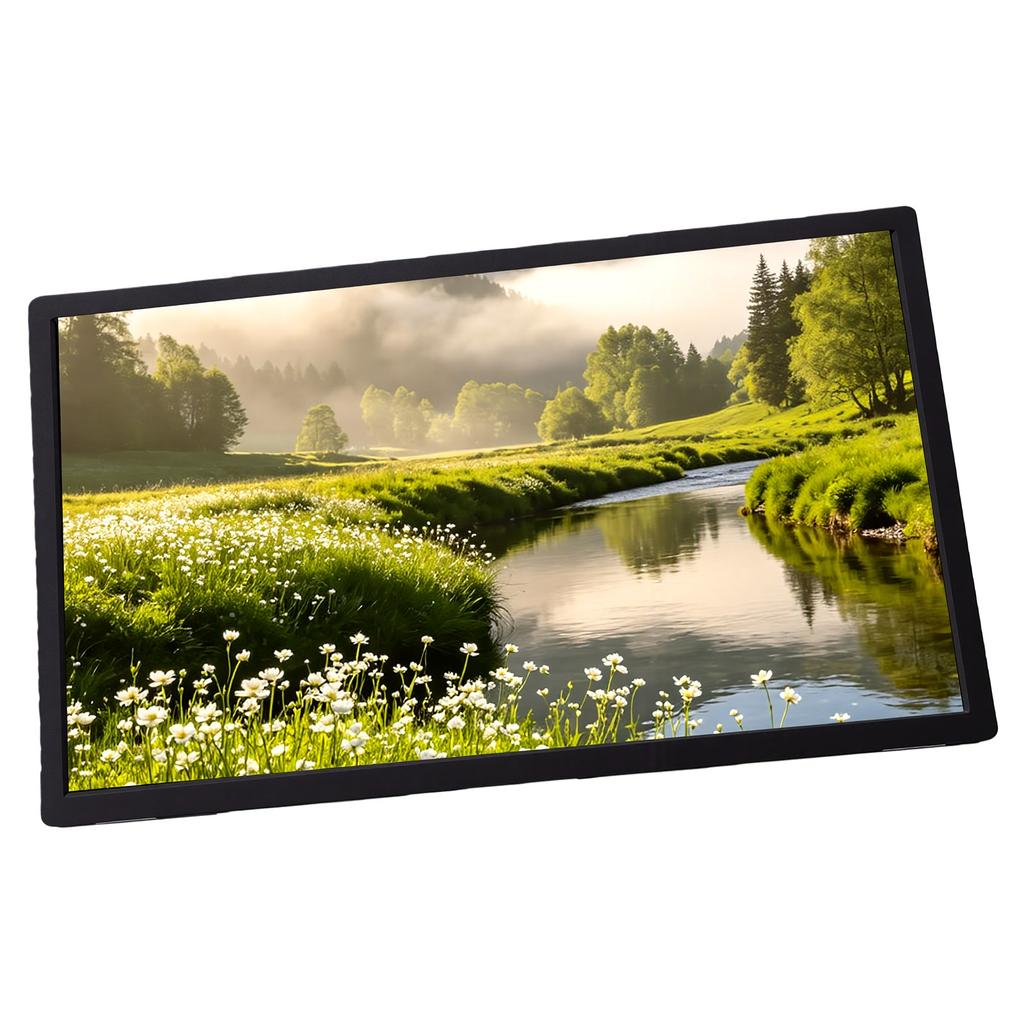 15,6 Zoll tragbarer Monitor mit Lautsprechern, verstellbarem Ständer, VESA-montierbar, zweiter externer Monitor