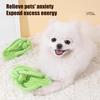 Rope Knot Dog Toy Knot Ball Chew Toy Interactive Tug-of-War Toy Soft Bite-Resistant Fetch Toy for Small To Large Dogs Teeth Cleaning Anxiety Relief