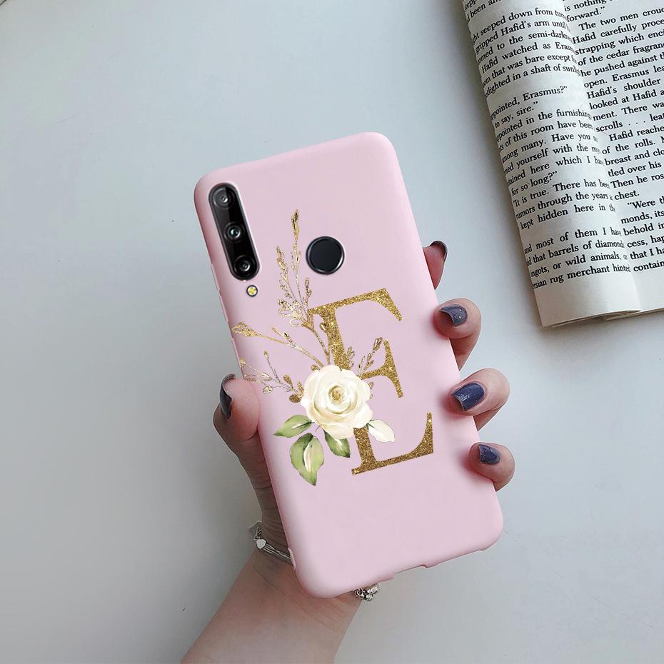 For Huawei Y7P Y6P Case Cute Letters Soft Silicone Back Cover For Huawei Y8P Y7P Y6P Y5P Phone Cases Y 6P Y 7P 8P Y 5P 2020 Case