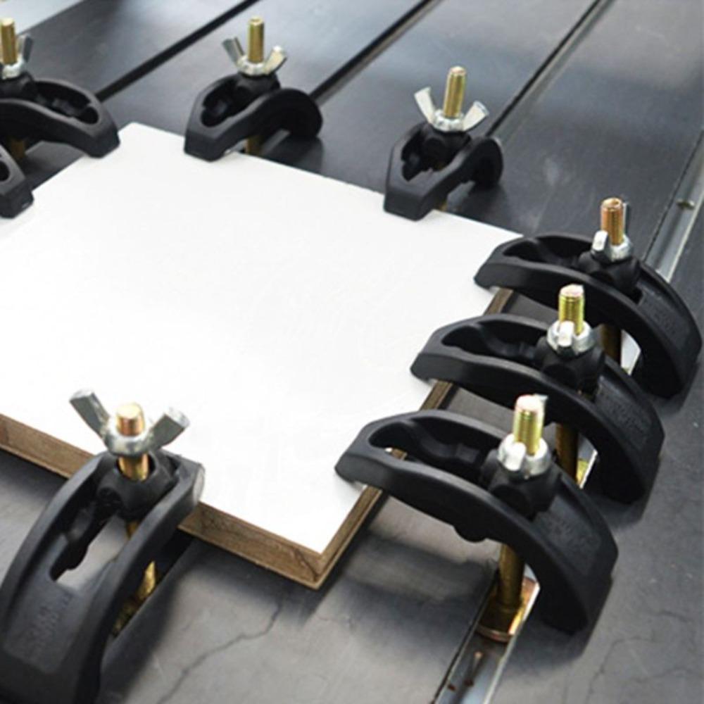 Working Table Accessories Press Plate Clamp Hold Down Clamp T Track Clamp Pressure Plate Fixture