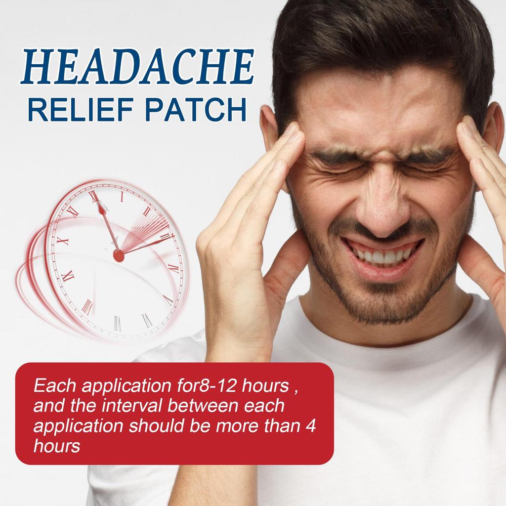 South Moon Headache Relief Patch Dizziness Headache Dizziness Body Care Acupuncture Points Patch