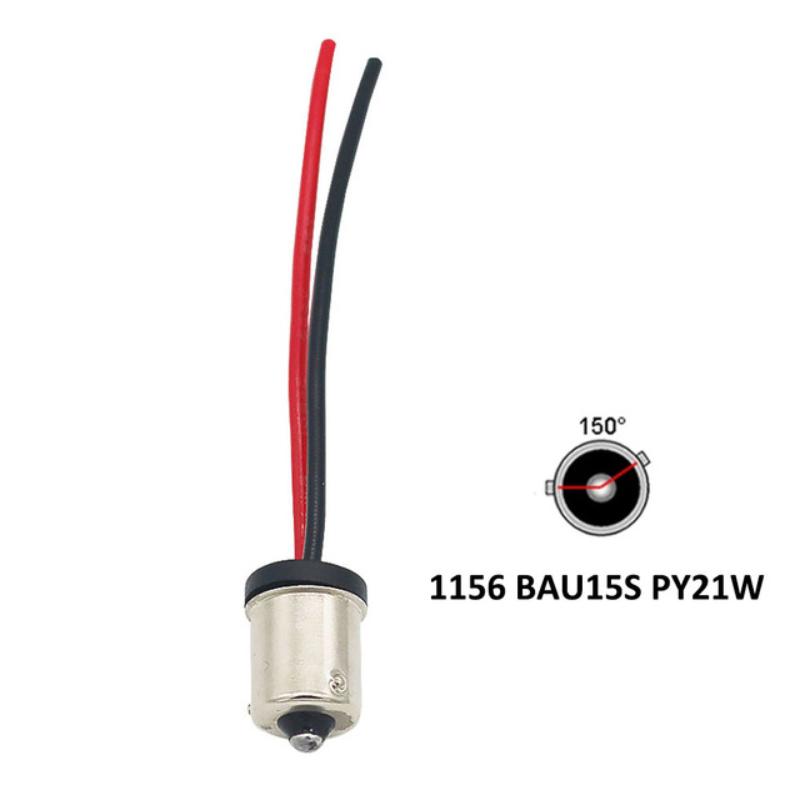 Auto Lamp Socket 2Pcs Set, Compatible with 1156 1157 LED Turn Signal Bulbs