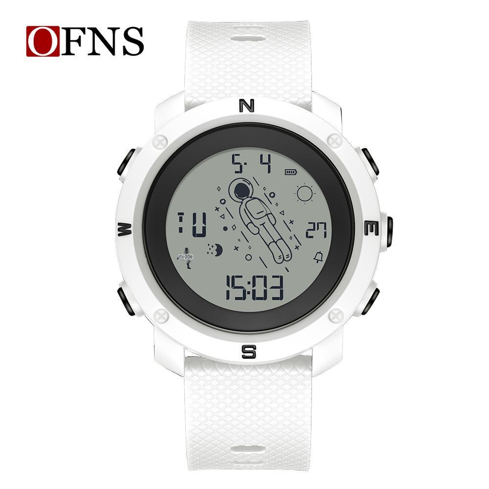 Oufanni Multifunctional Unisex Astronaut Watch - Versatile, Waterproof, Alarm, Electronic.