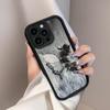 Creative Butterfly Flower Phone Case for iPhone 13, 14, 15 Pro, 16 Pro Max, and 17 Pro