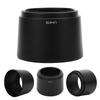 Kamera-Gegenlichtblende Bajonett-Gegenlichtblende Kunststoff-Gegenlichtblende LH-61E Schwarze Kunststoff-Gegenlichtblende für Olympus 70-300mm f / 4.8-6.7 Kameras