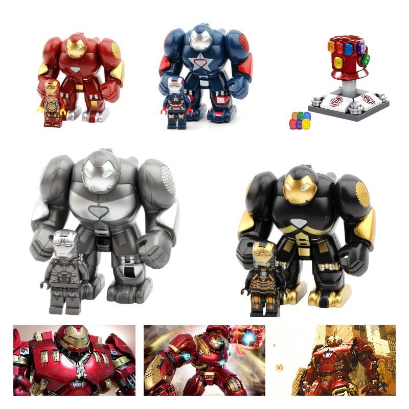 800+ Piece Avengers Iron Man 3 Dr. Strange 2 Hawkeye Thor 4 Lego-compatible Building Blocks Toy