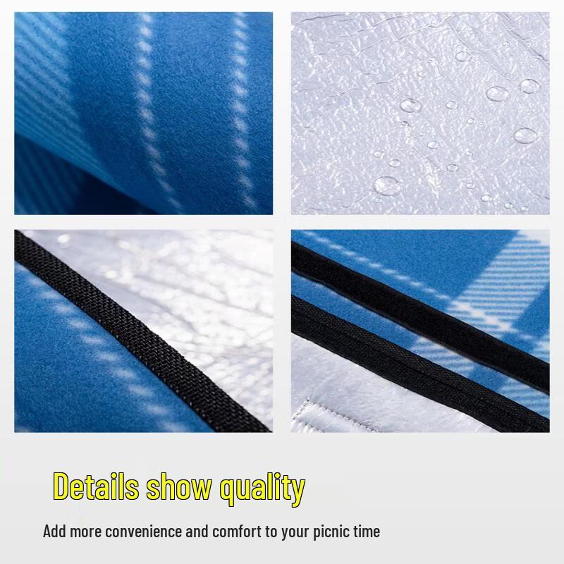 ZISIZ Flannel Picnic Mat
